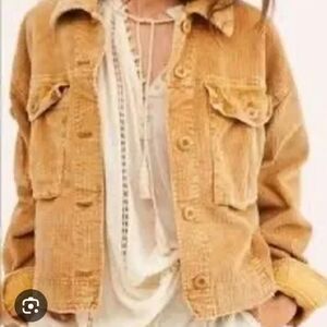 We The Free Tan Jean Jacket